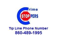 Crime Stoppers logo and phone number